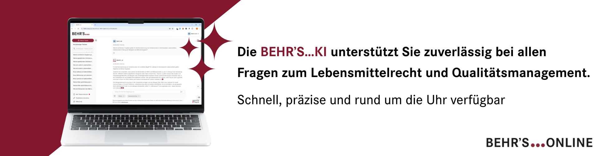BEHR'S KI Vorschau